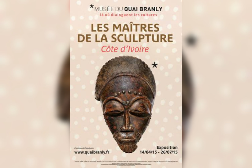 sculpture de Côte d'Ivoire au Musée du Quai Branly