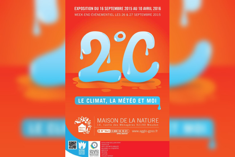 2°C, le Climat, la météo et moi à la Maison de la Nature à Meudon