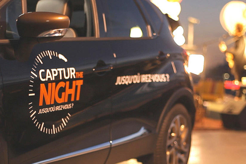Captur The Night avec Renault