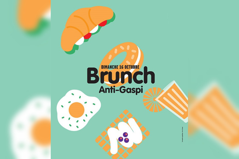 Brunch anti-gaspi sur le Parvis de l'Hôtel de Ville