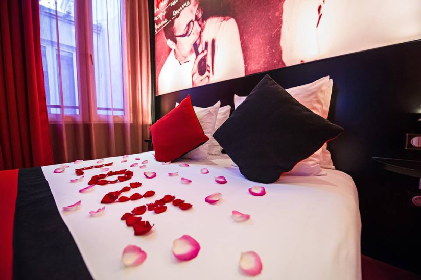 Saint Valentin 2017 romantique à l’Hôtel Montmartre Mon Amour****