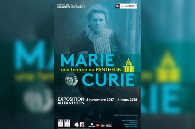 Marie Curie, la première femme au Panthéon, l'exposition anniversaire