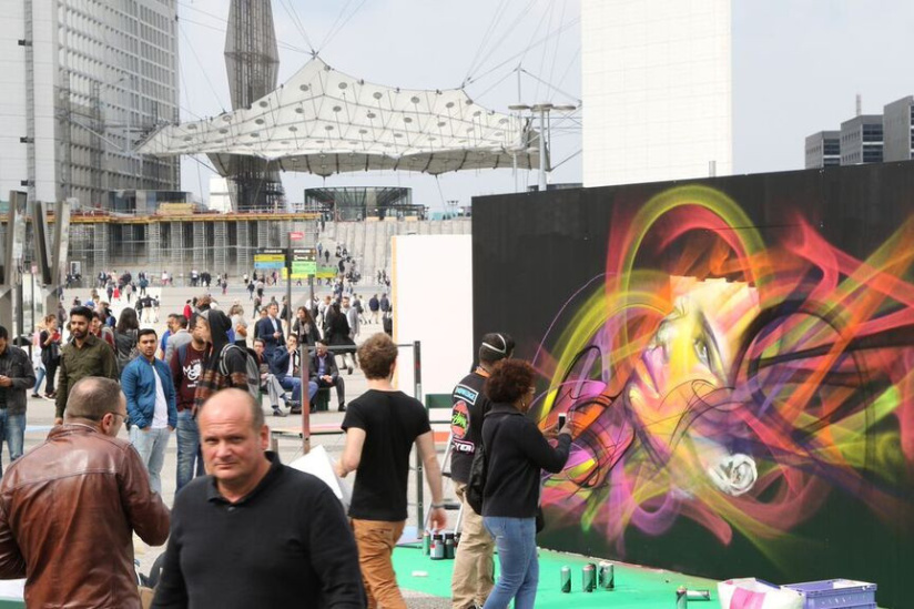 Underground effect, des street artistes en live à la Défense 