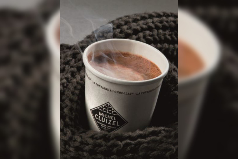 La Manufacture Cluizel propose des chocolats chaud à 1€