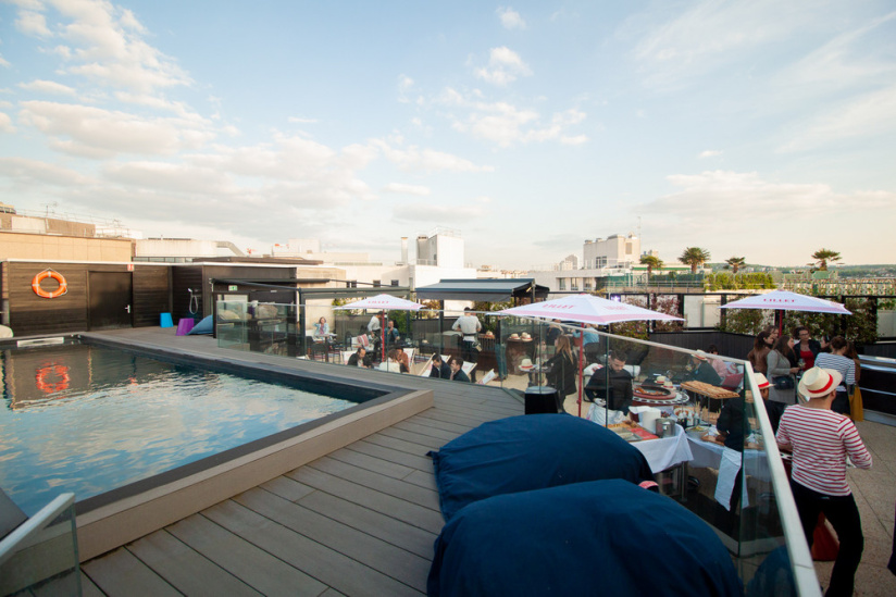 Seven Up, le rooftop incroyable du Mercure Paris Boulogne