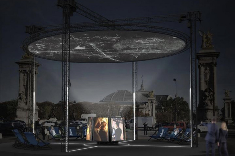 Nuit Blanche 2018 : Le Planétarium des Stories par Facebook 
