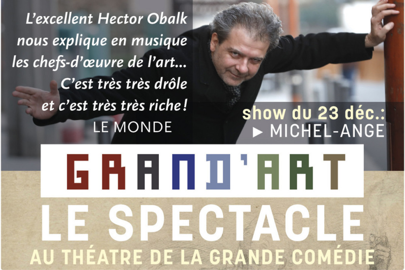 Une conférence-spectacle sur Michel-Ange de Hector Obalk
