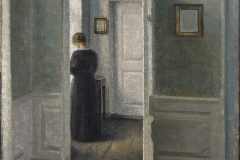 Hammershøi, le maître de la peinture danoise au Musée Jacquemart-André