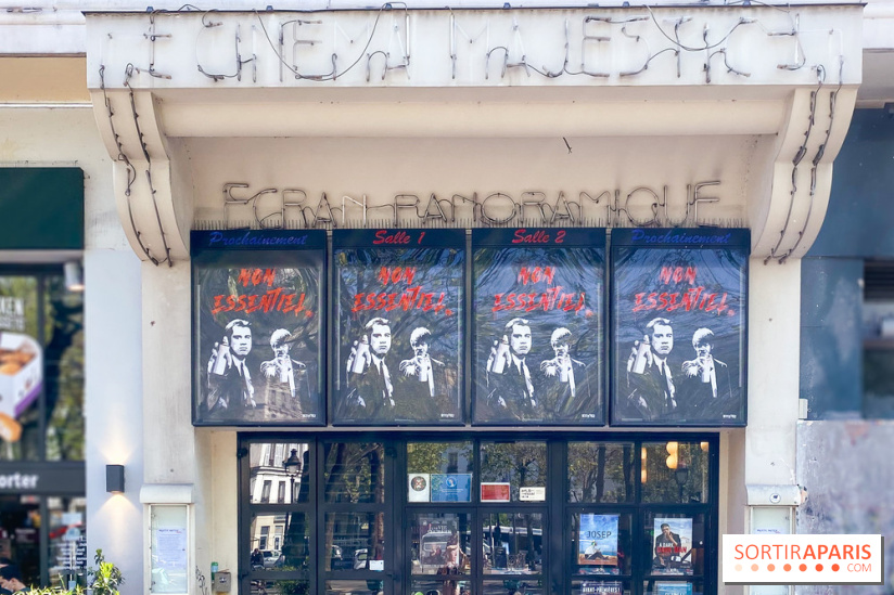 "Non essentiel", une affiche de films pour dénoncer la fermeture des cinéma