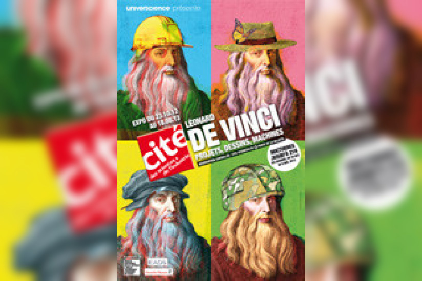 exposition Leonard de Vinci Cité des Sciences