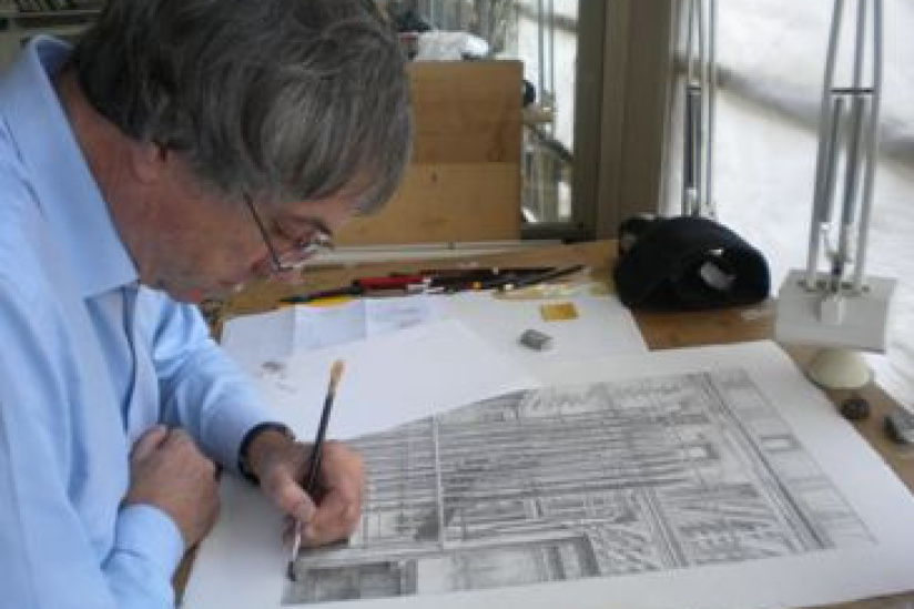 exposition Erik Desmazieres Bibliotheque Nationale de France