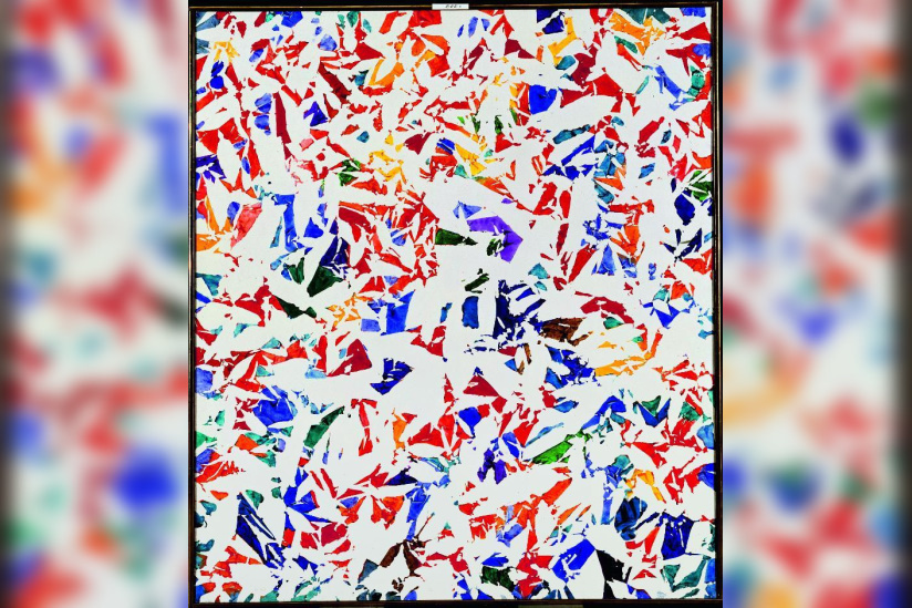 exposition Simon Hantaï Centre Pompidou 2013