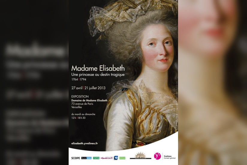 Madame Elisabeth, exposition Domaine de Versailles