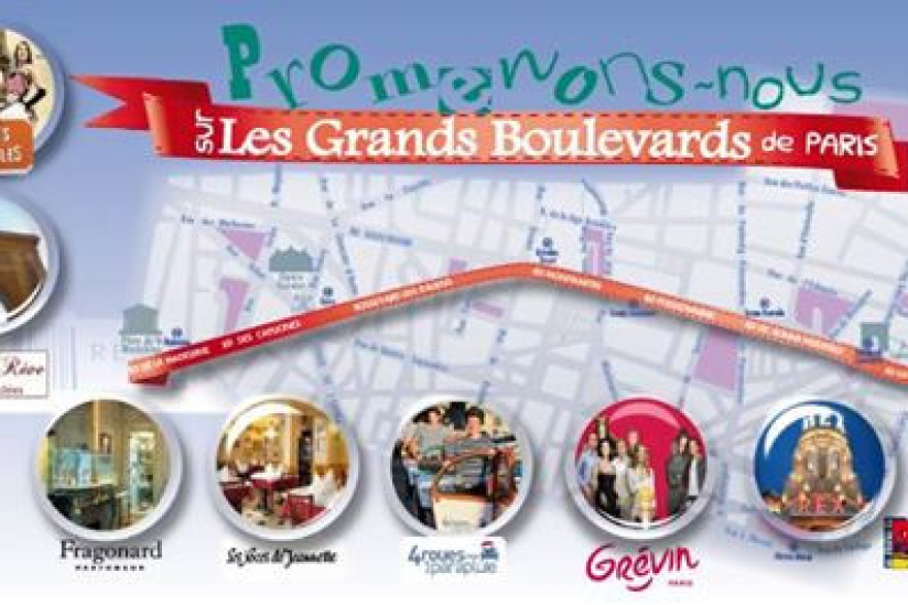 Promenons-nous sur les Grands Boulevards de Paris