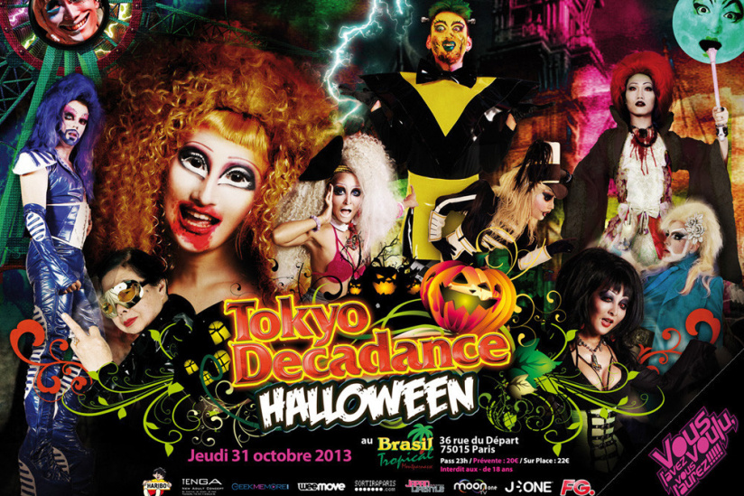 Tokyo Decadance Halloween 2013 au Brasil Tropical