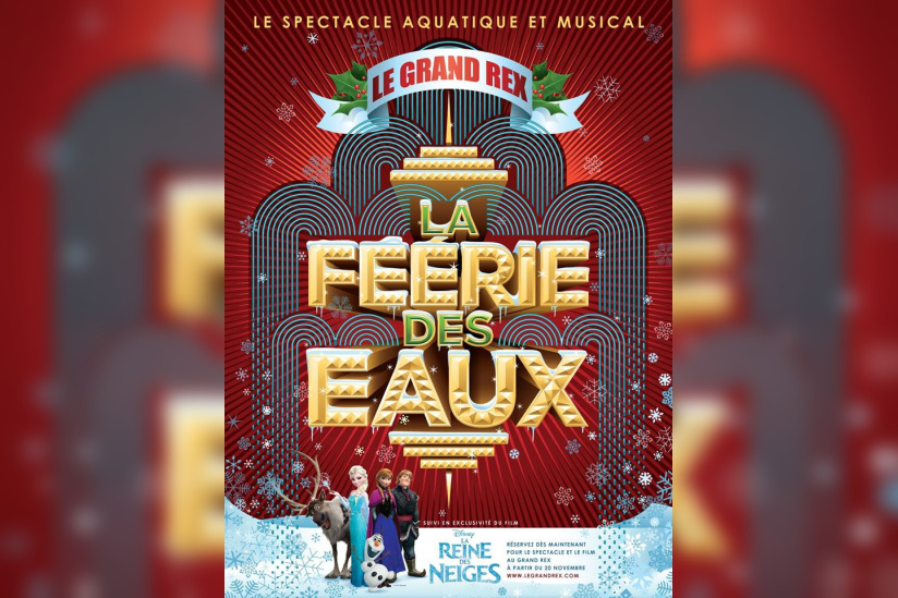 Reine des neiges et féérie des eaux au grand rex