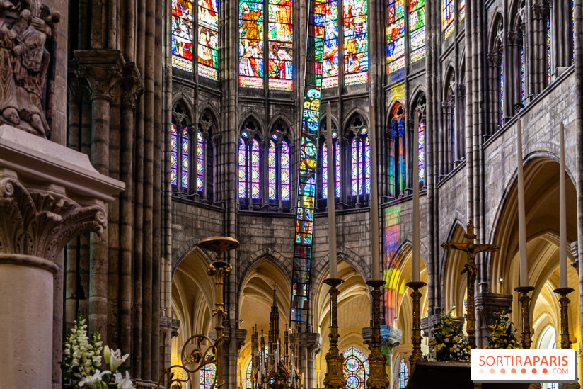 Crescendo, l’installation monumentale à la Basilique Saint-Denis