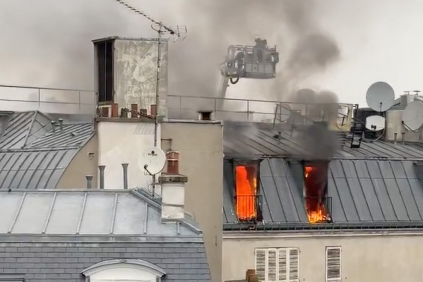 Incendie en cours avenue d’Iéna dans le 16e arrondissement de Paris 