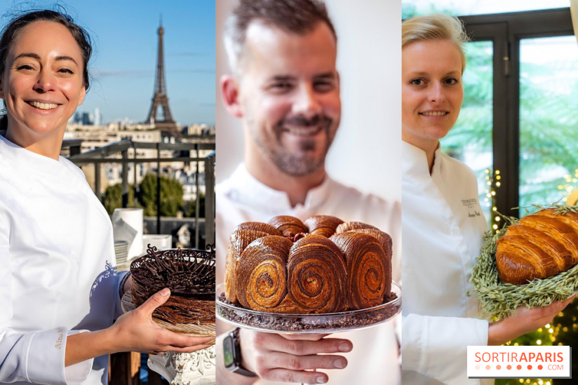Les délicieuses galettes des rois des chefs pâtissiers à découvrir à Paris 2025