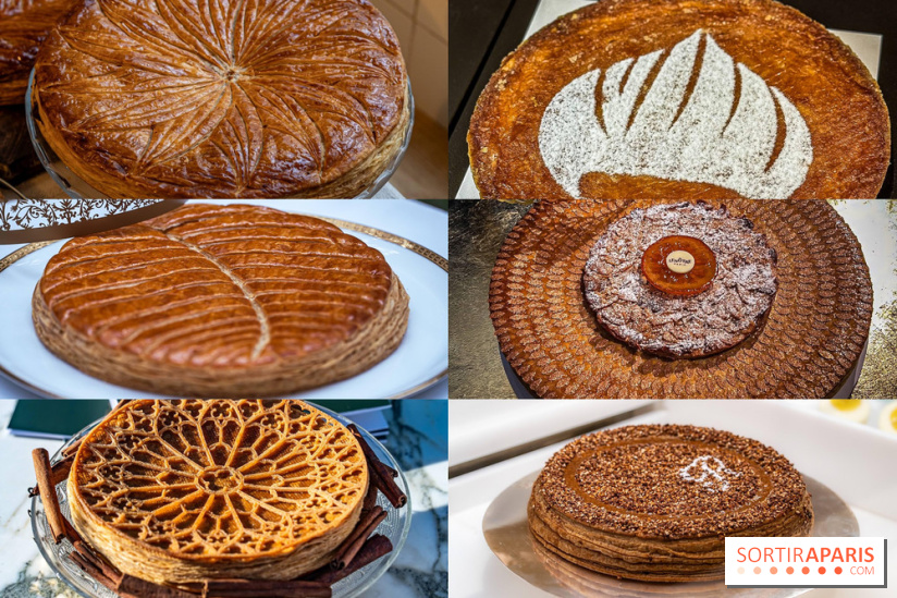 Les meilleures galettes des rois de pâtisseries et boulangeries à Paris 2025 pour l'Epiphanie 