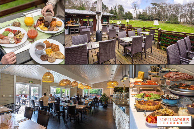 Le brunch à volonté de la Parenthèse Verte dans les Yvelines et sa terrasse au vert