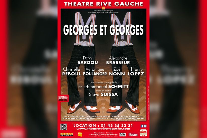 Georges et Georges au Théâtre Rive Gauche