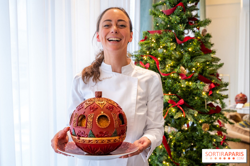 Les bûches de Noël de Nina Métayer 2025 : Noël en Alsace