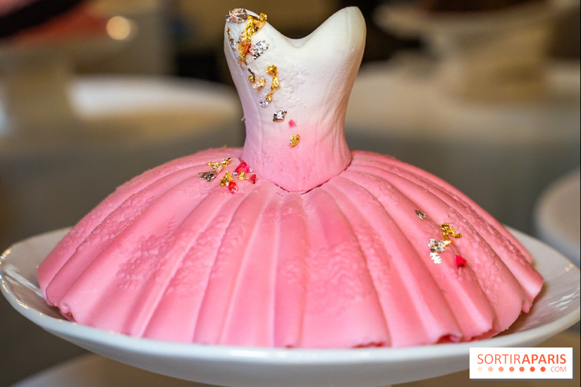 La Bûche de Noël 2025 du Café de la Paix nous fait danser  : l'Adage à la Rose