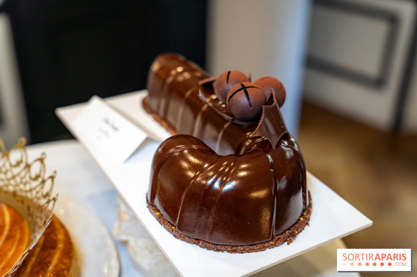 La Bûche de Noël sucre d'orge de Claire Heitzler 2025