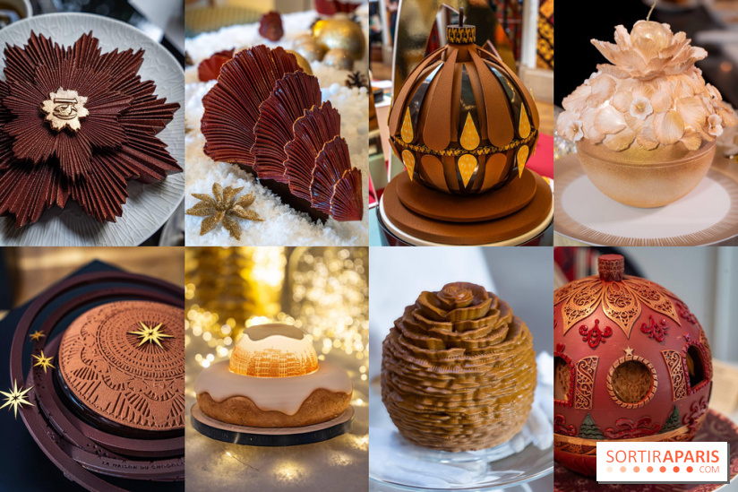 Les bûches de Noël exceptionnelles à Paris 2025 les créations folles des palaces et grandes Maisons