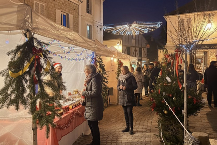 Ce Marché de Noël artisanal enchante le Val d'Oise