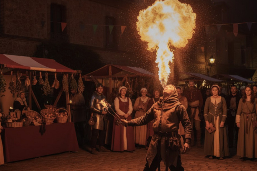 Fête médiévale et Marché de Noël de Vauréal dans le Val d'Oise : Vauréyule 2025