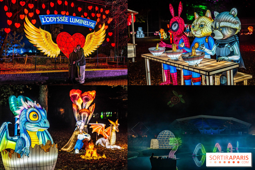 L’Odyssée Lumineuse au Parc Floral 2025, le parcours magique avec spectacle de drones se dévoile