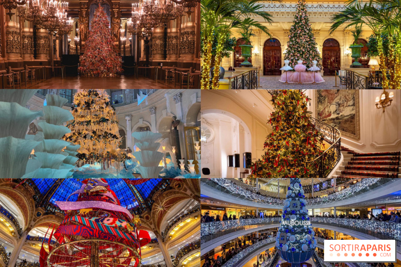 Top 10 des plus beaux sapins de Noël de Paris 2025 à découvrir