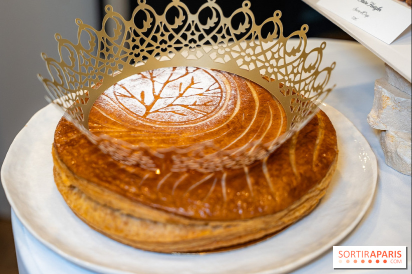La galette des Rois frangipane vanille-fleur d'oranger 2026 de Claire Heitzler