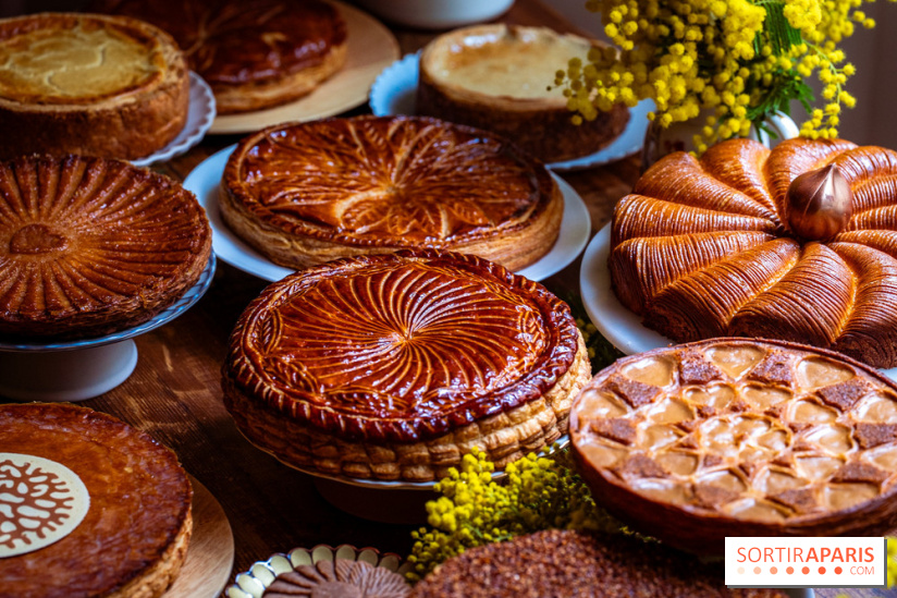 Les galettes des rois de pâtisseries-boulangeries 2026 à Paris, la sélection de créations d'artisans