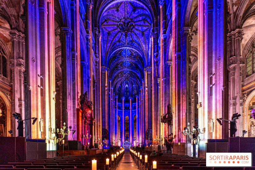Luminiscence l'Odyssée Céleste : le nouveau spectacle immersif à l’église Saint-Eustache 2026