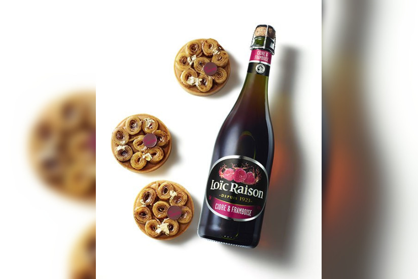 Crêpe Christophe Adam et Cidre Loïc Raison pour la Chandeleur