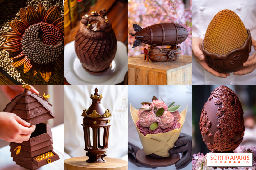 Les chocolats et oeufs de Pâques 2026 exceptionnels à Paris, la sélection de créations somptueuses
