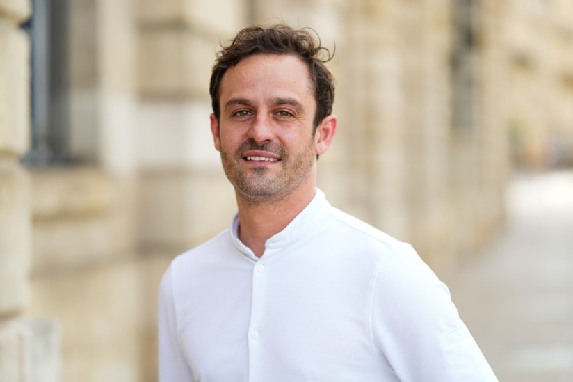 Bertrand Noeureuil, nouveau chef de l'Orangerie au Georges V Paris