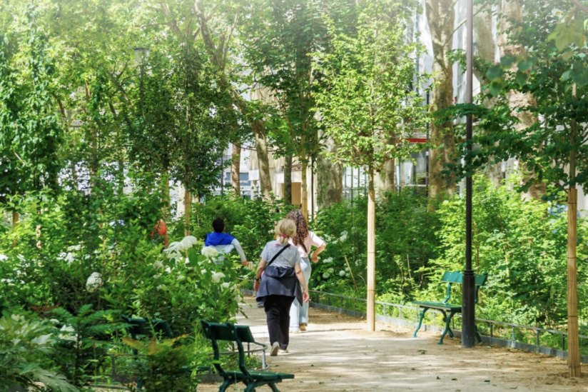 Inauguration du Jardin de Bouvines 11e