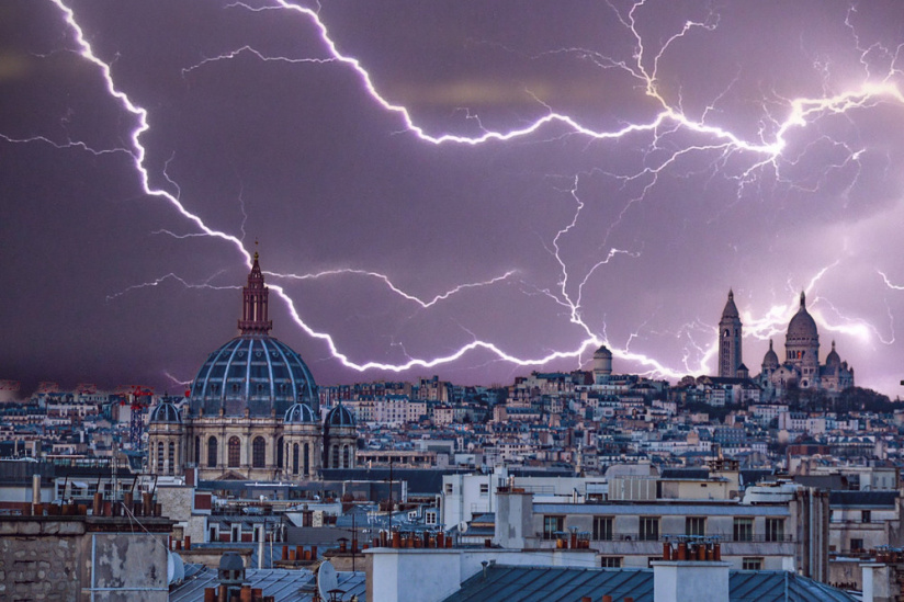 Orages, l'île de France en vigilance jaune ce mardi