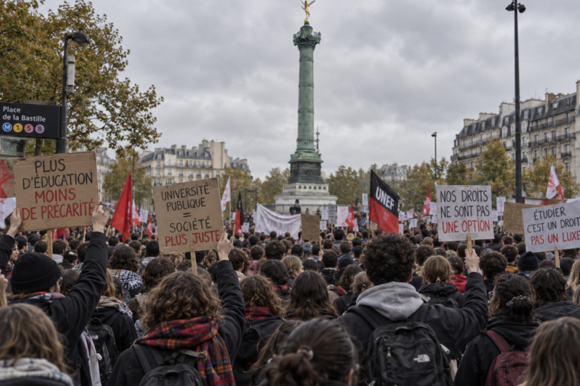 Manifestation des étudiants ce jeudi 8octobre, ce qui est prévu