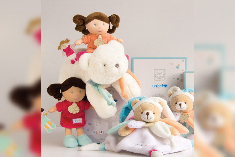 Conte by Elodie Gossuin pour l'UNICEF au JouéClub Paris