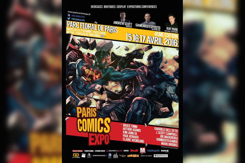 Paris Comics Expo au Parc Floral