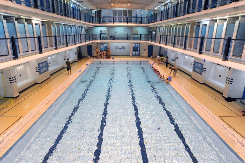 Ré-ouverture de la Piscine des Amiraux