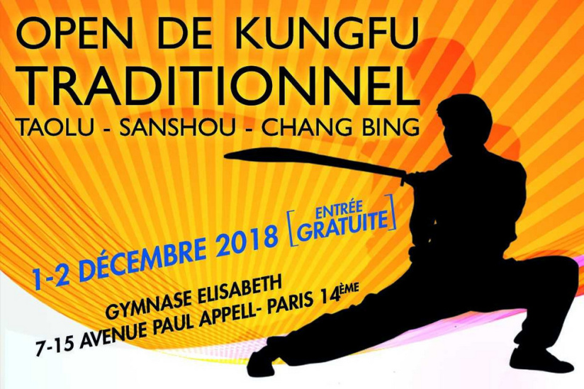 Open de Kung Fu traditionnel à Paris