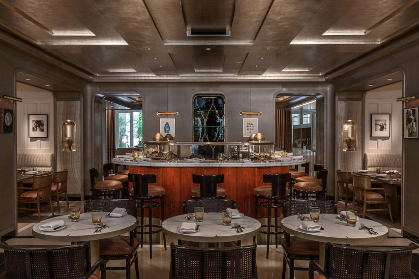 Saint-Valentin 2019 à la Brasserie d'Aumont de l'Hôtel de Crillon