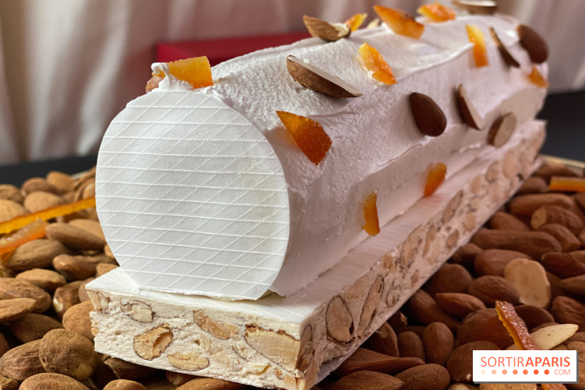 Bûche de Noël du Fouquet's Paris 2020 signée Nicolas Paciello 