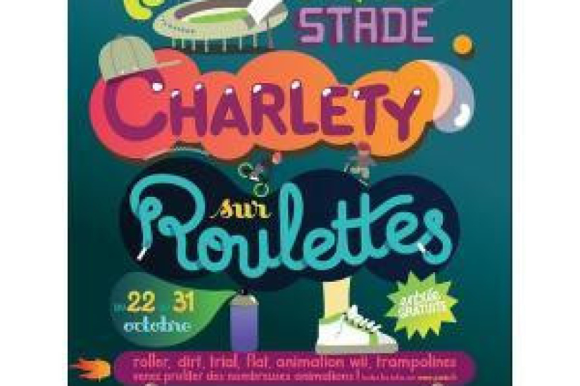 Stade charlety sur roulettes